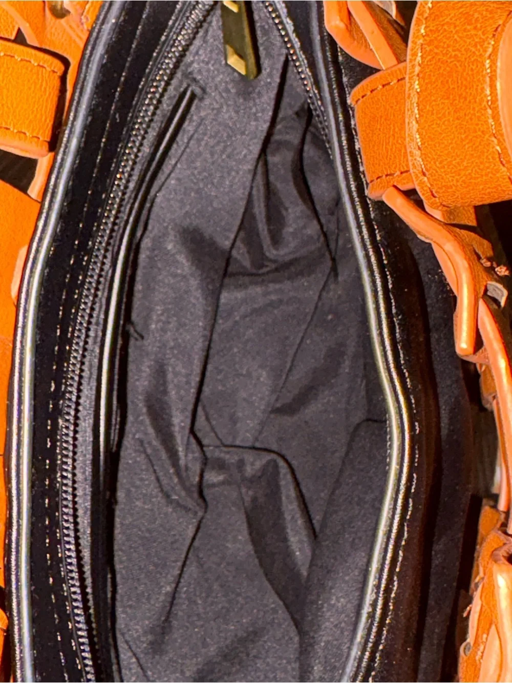 ANTHROPOLOGIE Rio Tote Bag Vegan Leather - Picture 9 of 13